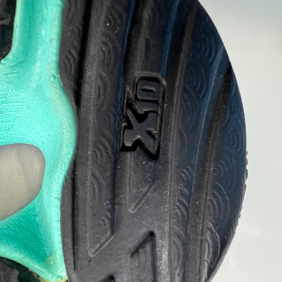 Mizuno Running Shoes Wave Rider 18 - X10 - U4ic Black/Silver/Teal Size 9 Women - Picture 16 of 16